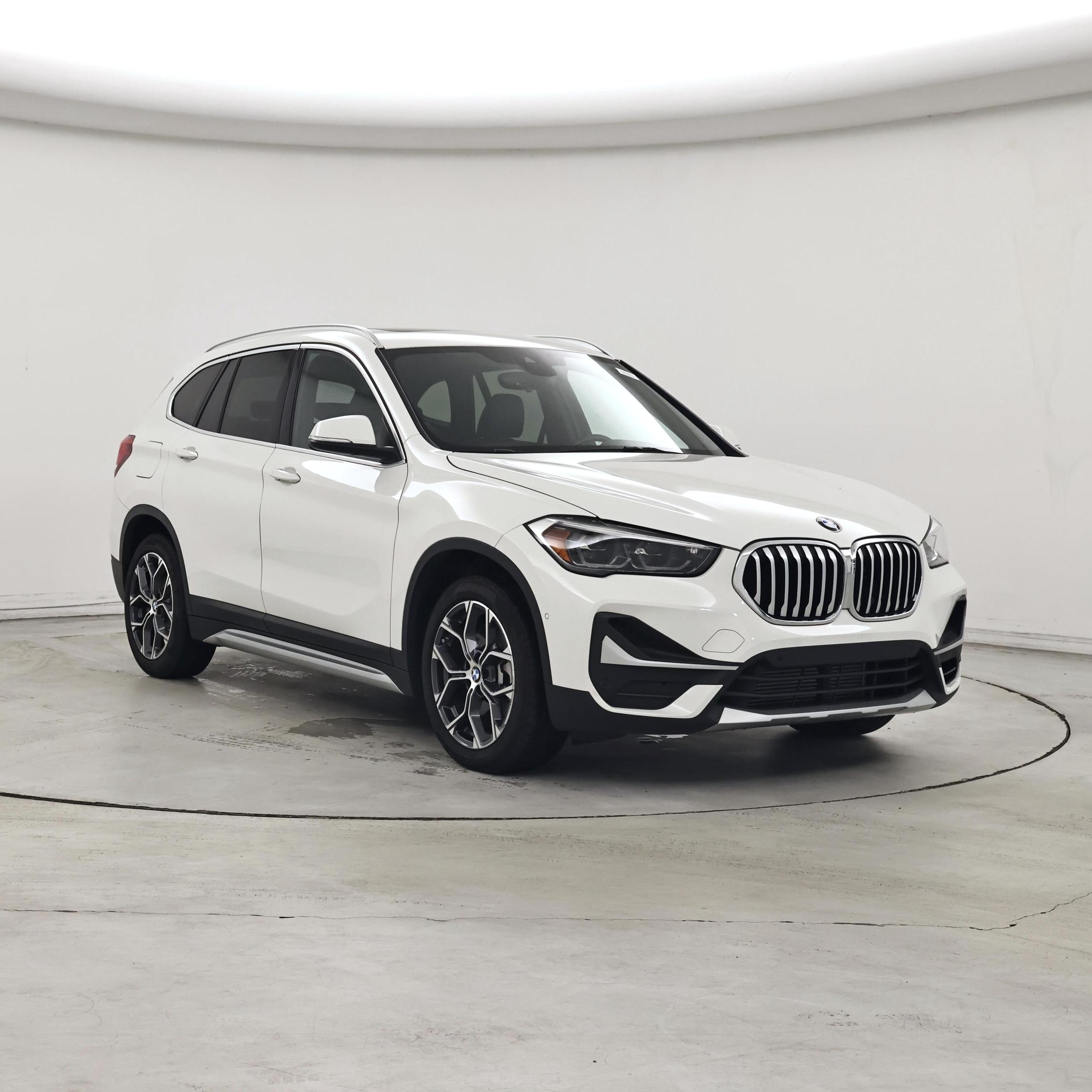 White 2021 BMW X1 SUV / Crossover Front-Wheel Drive Automatic