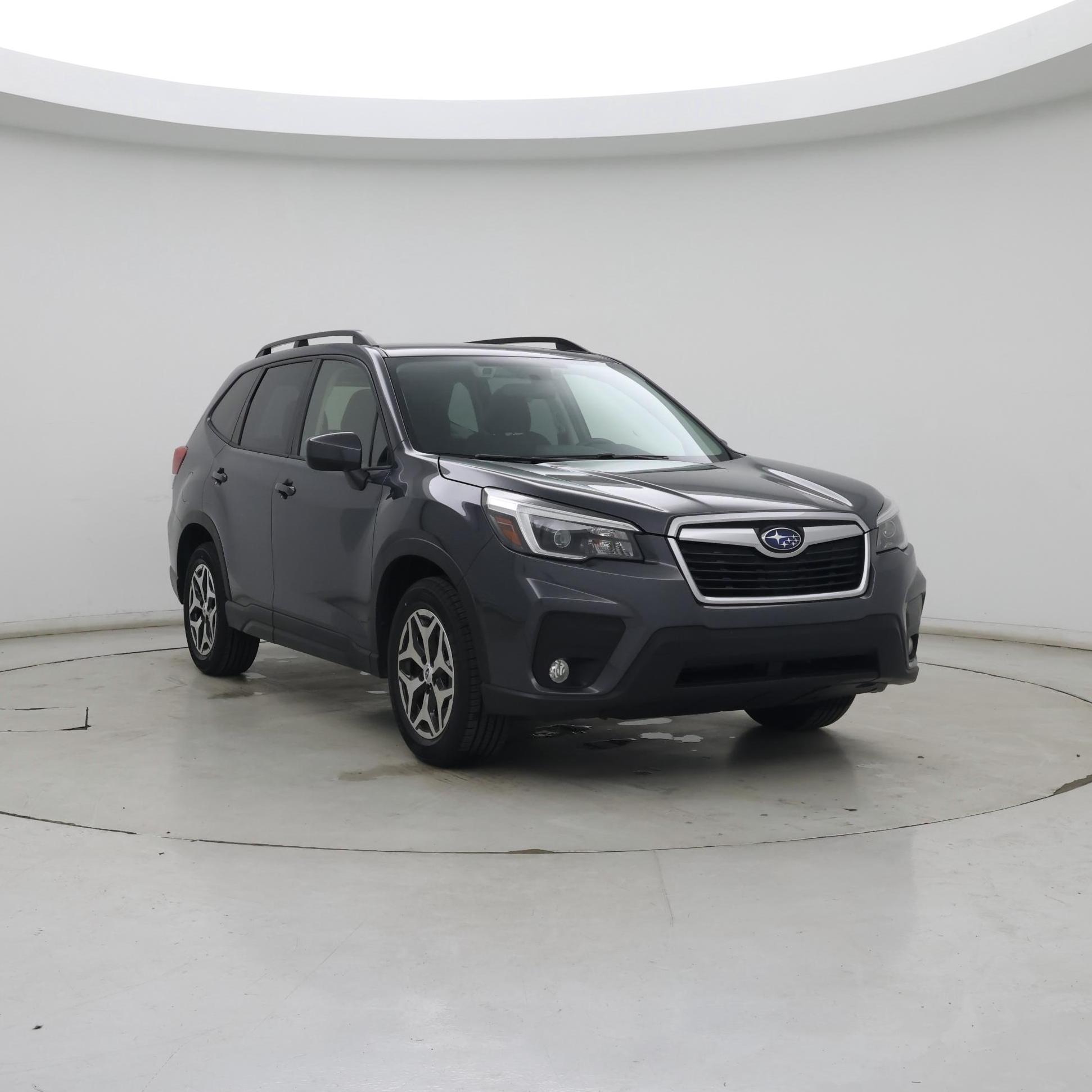Gray 2021 Subaru Forester SUV / Crossover All-Wheel Drive Automatic