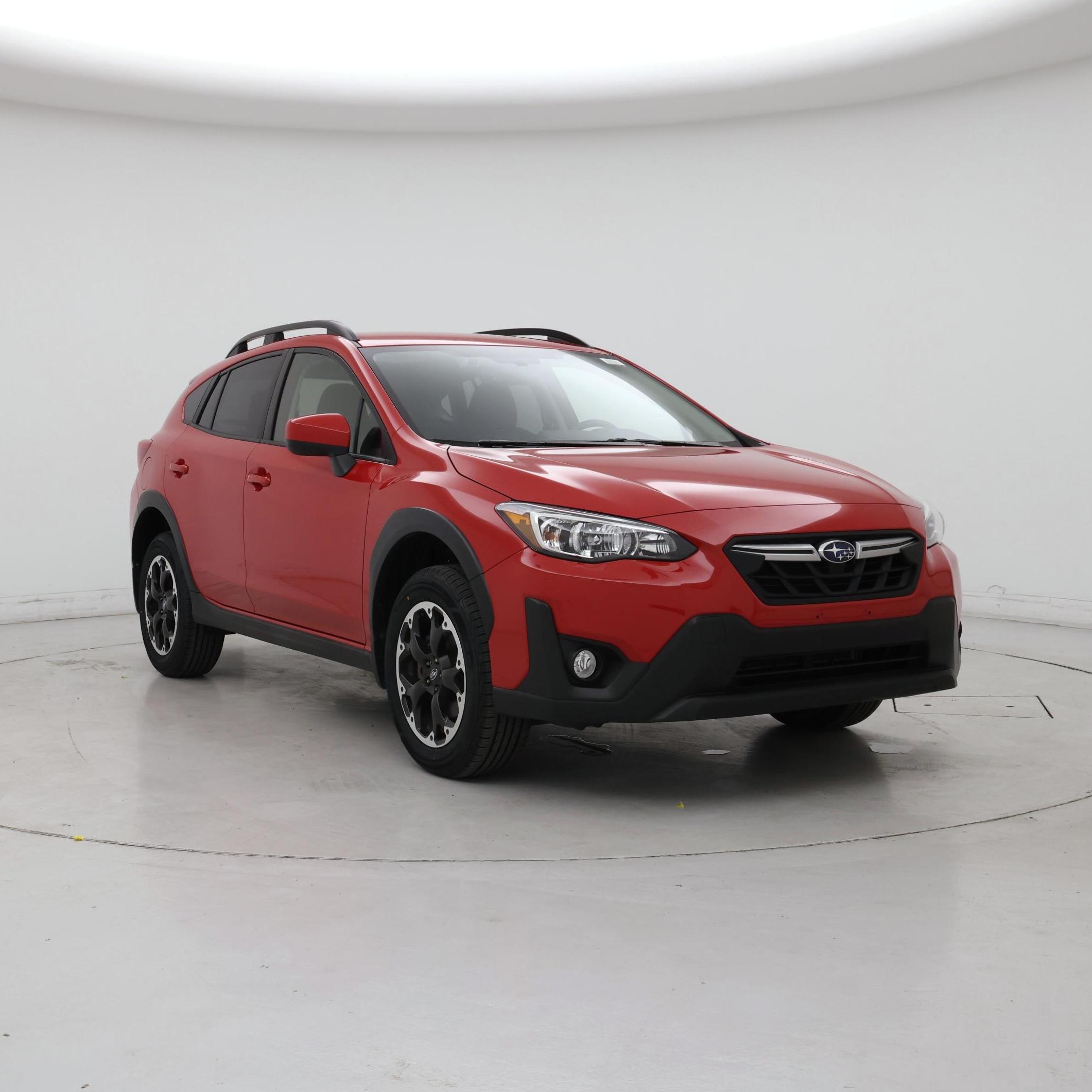 Red 2021 Subaru Crosstrek Premium AWD SUV / Crossover All-Wheel Drive Automatic