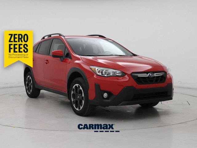Red 2021 Subaru Crosstrek Premium AWD SUV / Crossover All-Wheel Drive Automatic