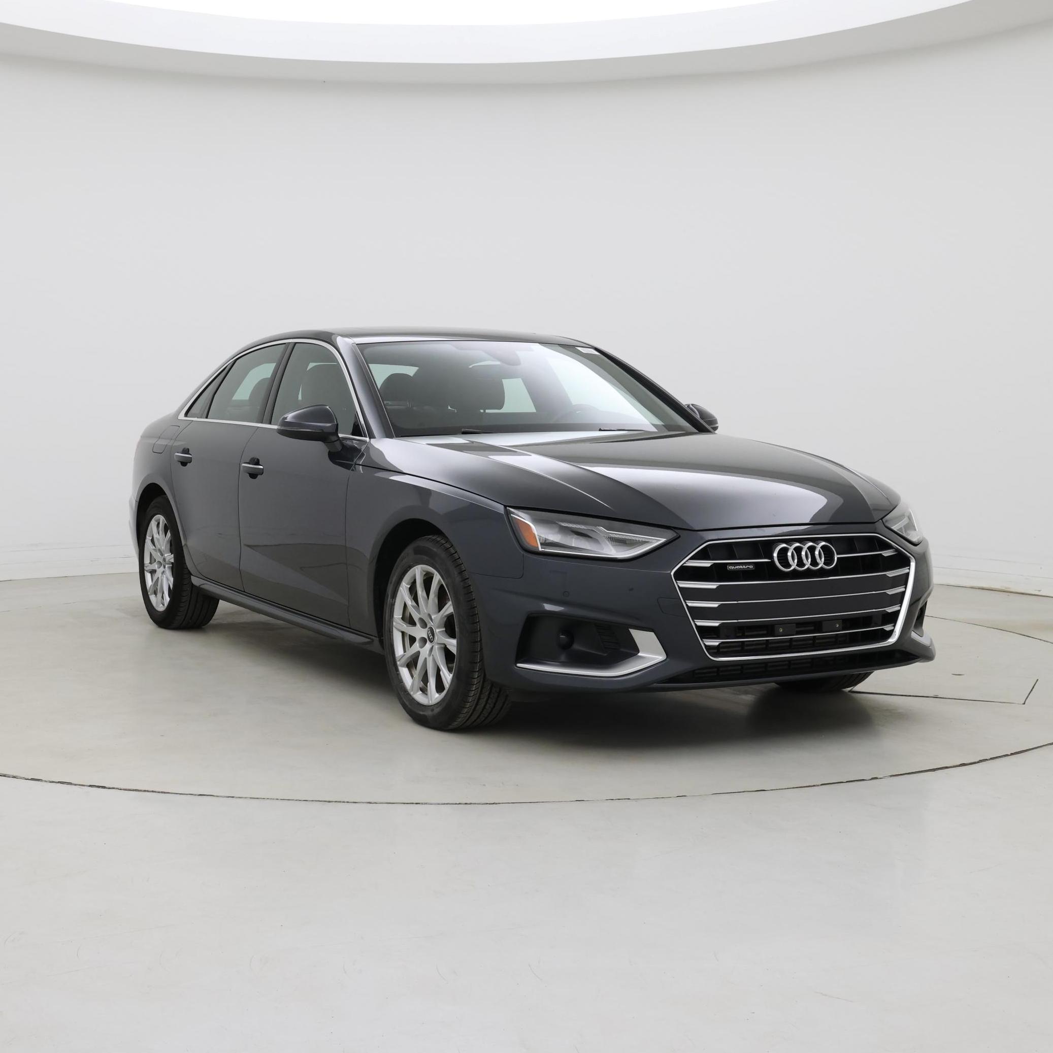 Gray 2021 Audi A4 Sedan All-Wheel Drive Automatic