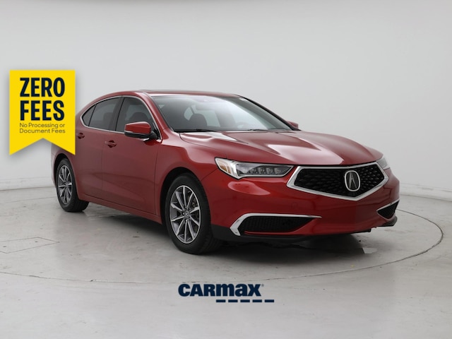 Red 2020 Acura TLX FWD Sedan Front-Wheel Drive Automatic