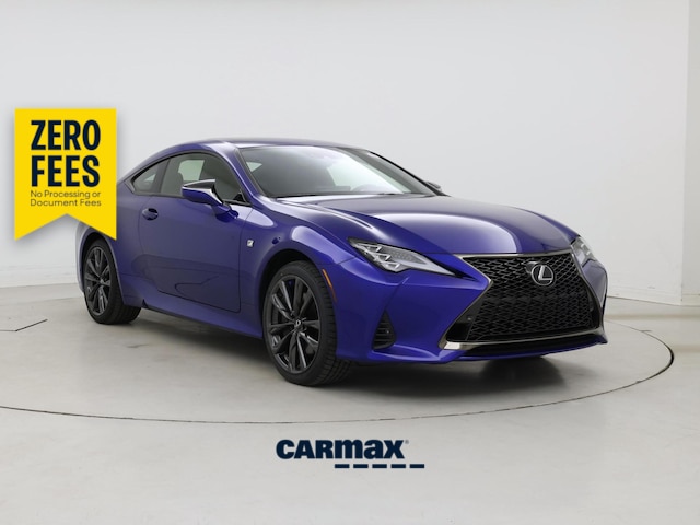 Blue 2023 Lexus RC 350 F Sport AWD Coupe All-Wheel Drive Automatic
