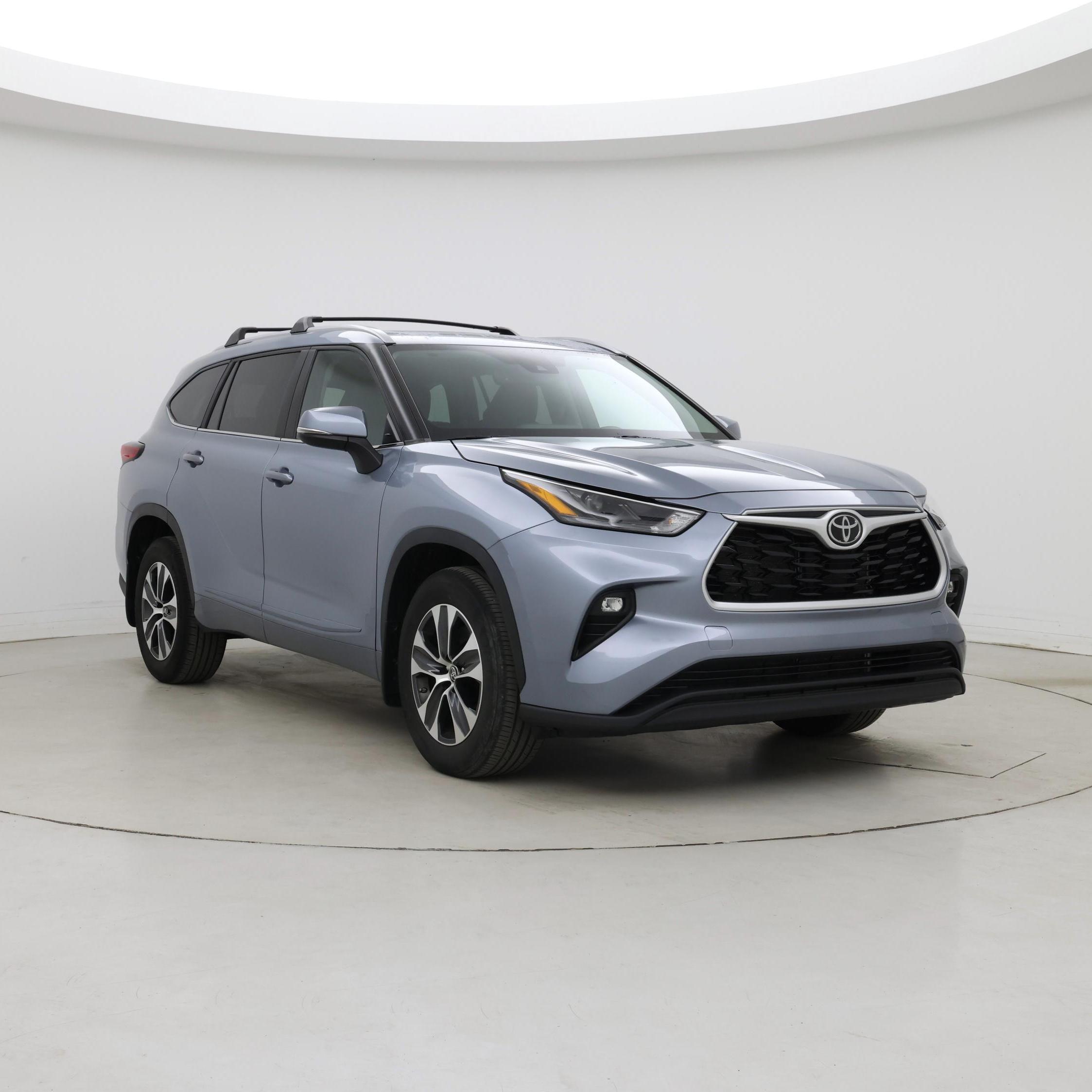 Blue 2023 Toyota Highlander SUV / Crossover All-Wheel Drive Automatic