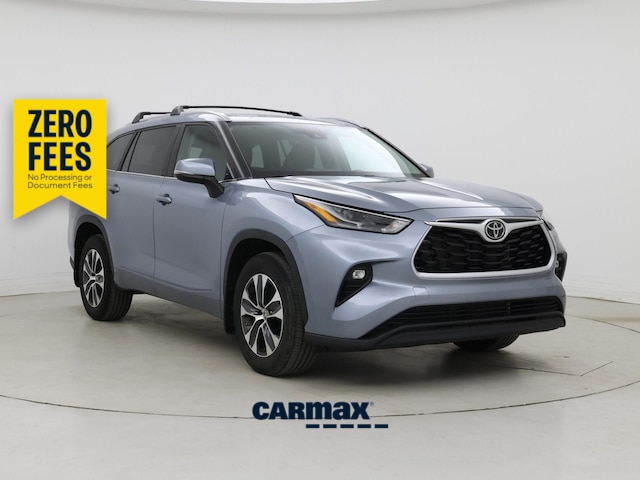 Blue 2023 Toyota Highlander SUV / Crossover All-Wheel Drive Automatic