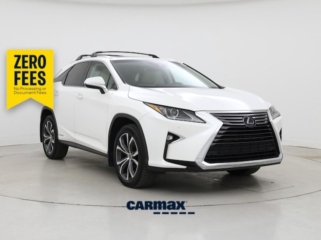 White 2019 Lexus RX Hybrid SUV / Crossover All-Wheel Drive Automatic