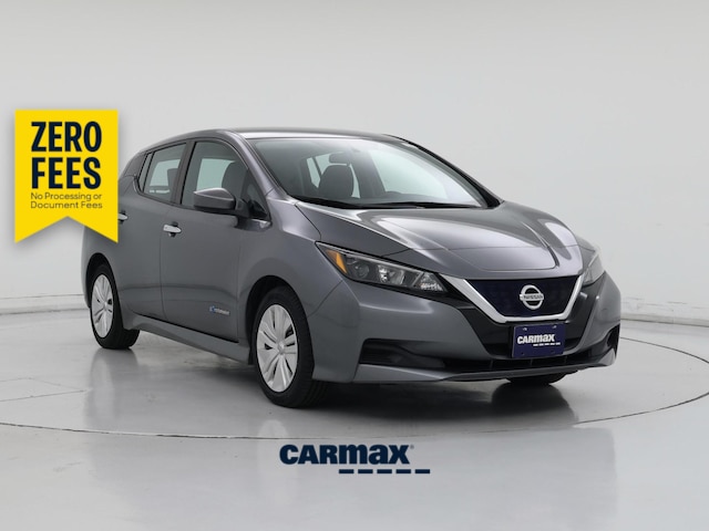 Gray 2019 Nissan LEAF S FWD Hatchback Front-Wheel Drive Automatic