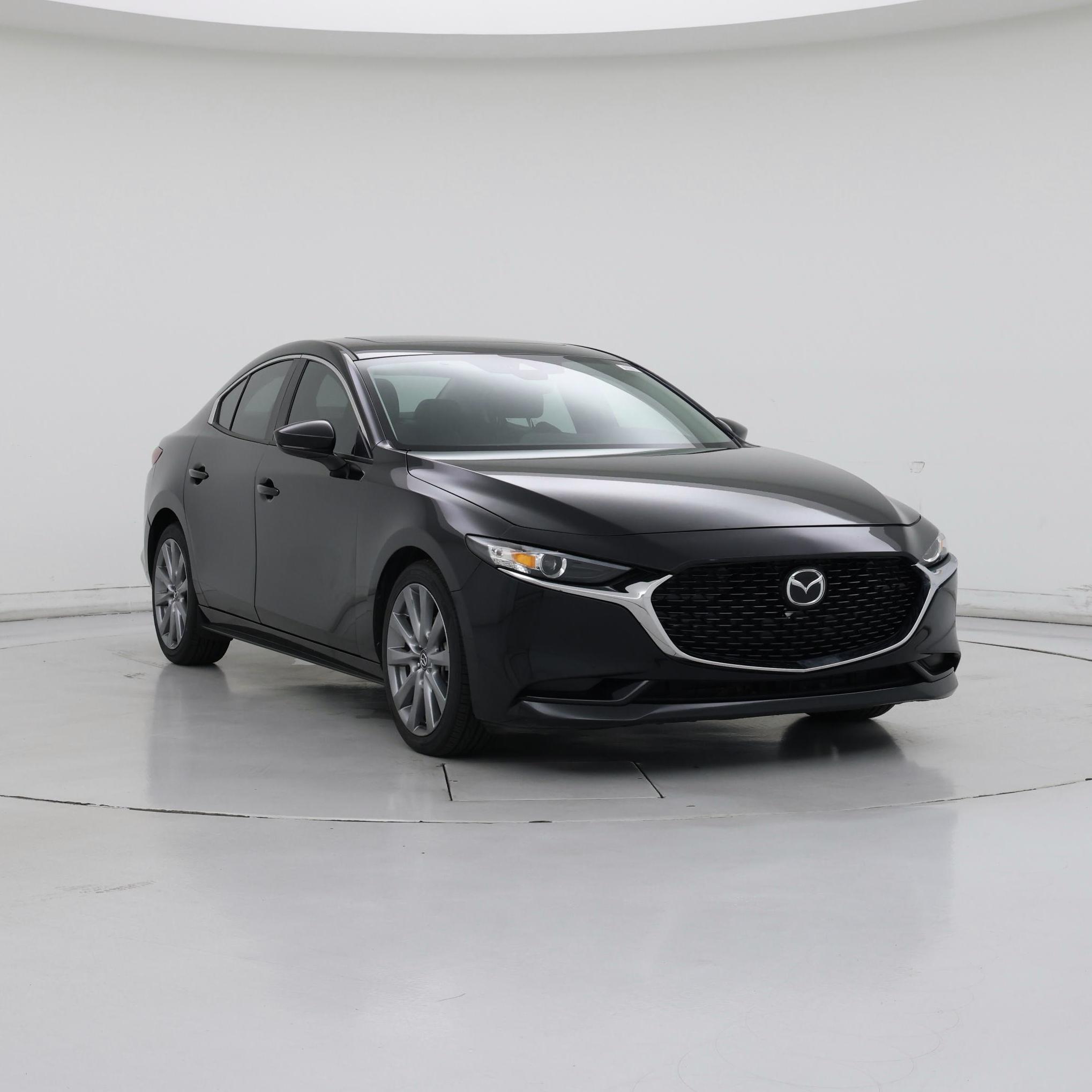 Black 2023 Mazda MAZDA3 2.5 S Preferred Sedan FWD Sedan Front-Wheel Drive Automatic