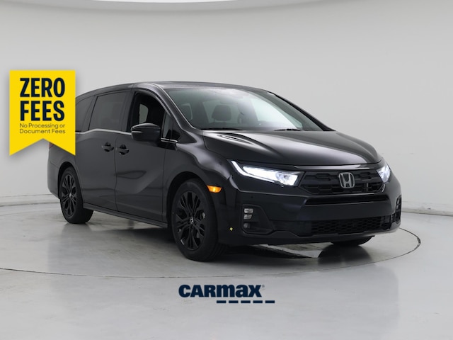 Black 2025 Honda Odyssey Minivan Front-Wheel Drive Automatic