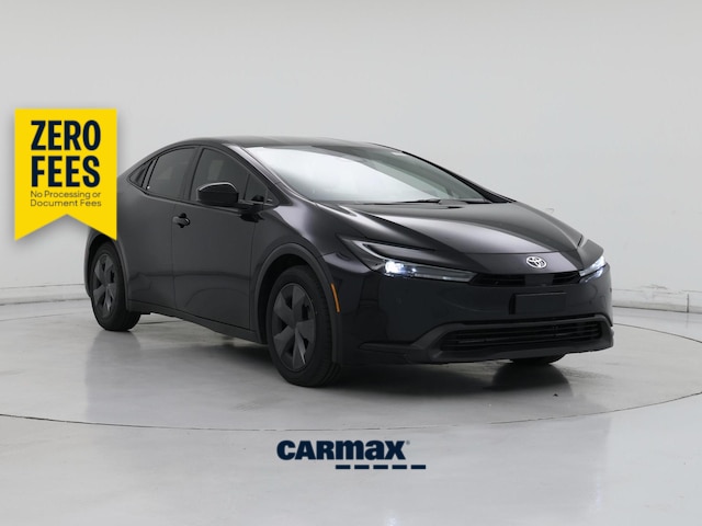 Black 2025 Toyota Prius LE FWD Hatchback Front-Wheel Drive Automatic