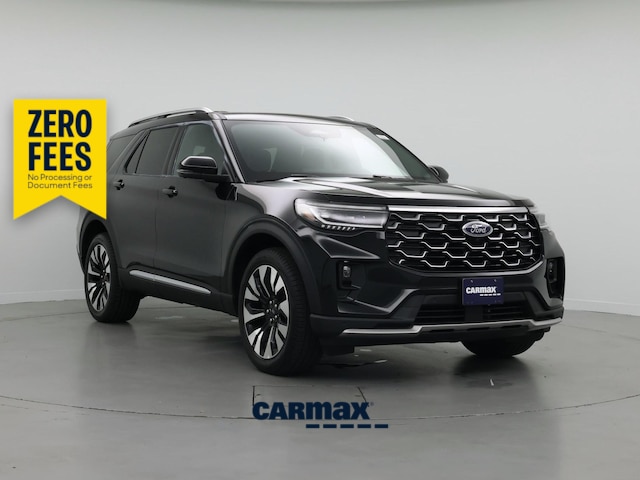 Black 2025 Ford Explorer Platinum AWD SUV / Crossover All-Wheel Drive Automatic