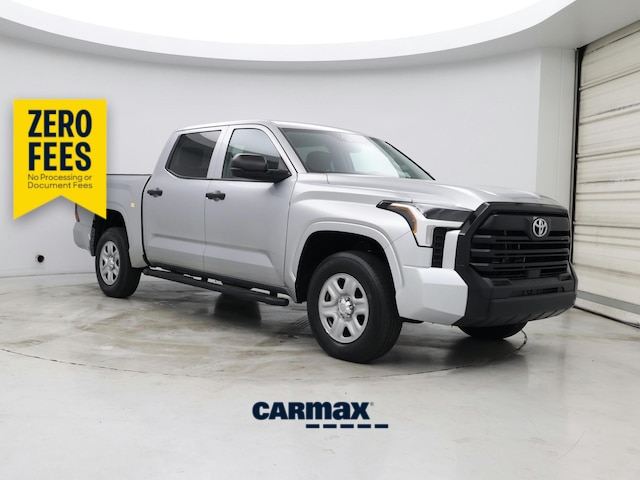 Silver 2023 Toyota Tundra Pickup Truck Four-Wheel Drive Automatic