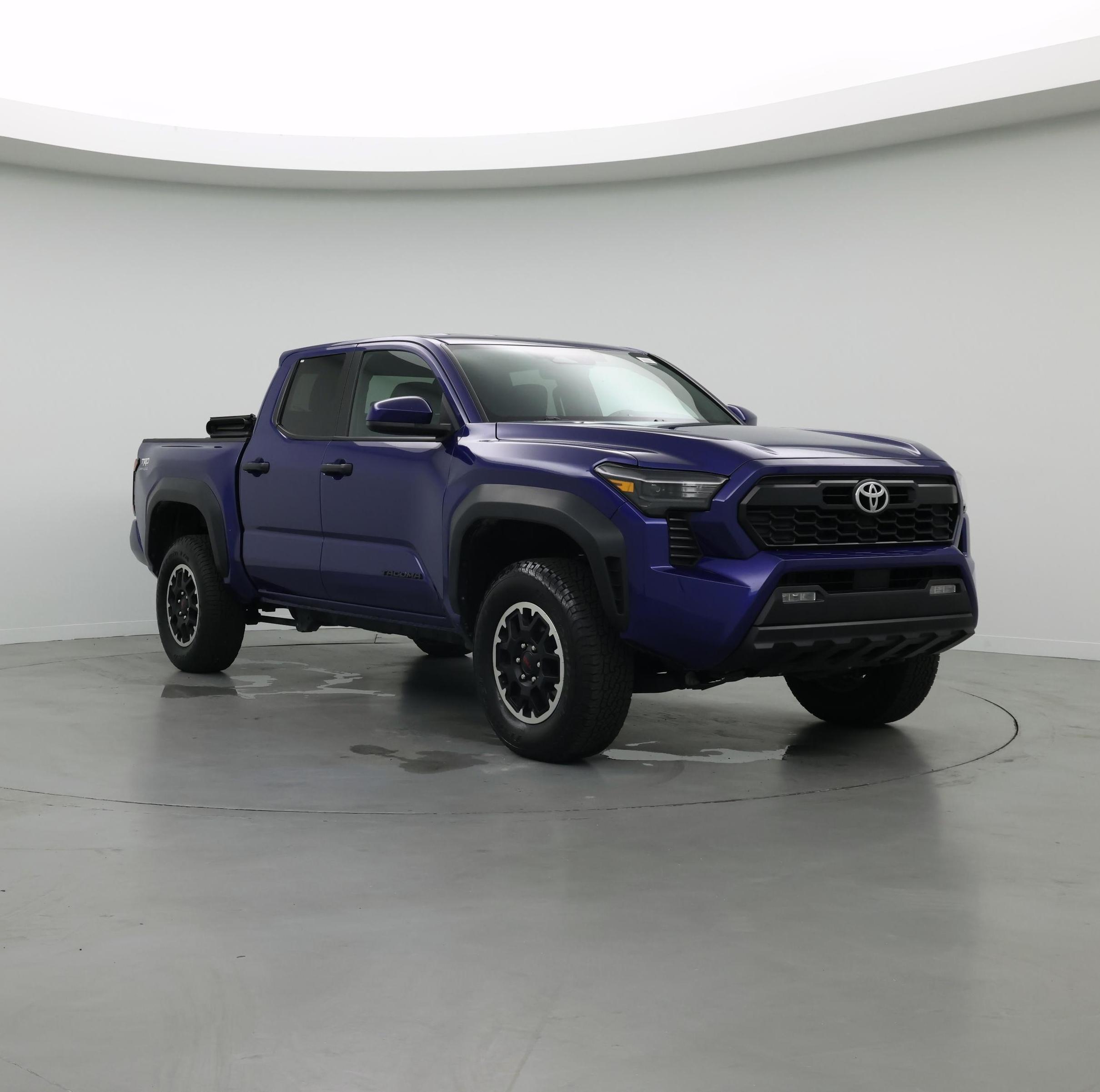 Blue 2025 Toyota Tacoma Pickup Truck Four-Wheel Drive Automatic