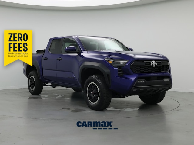 Blue 2025 Toyota Tacoma Pickup Truck Four-Wheel Drive Automatic
