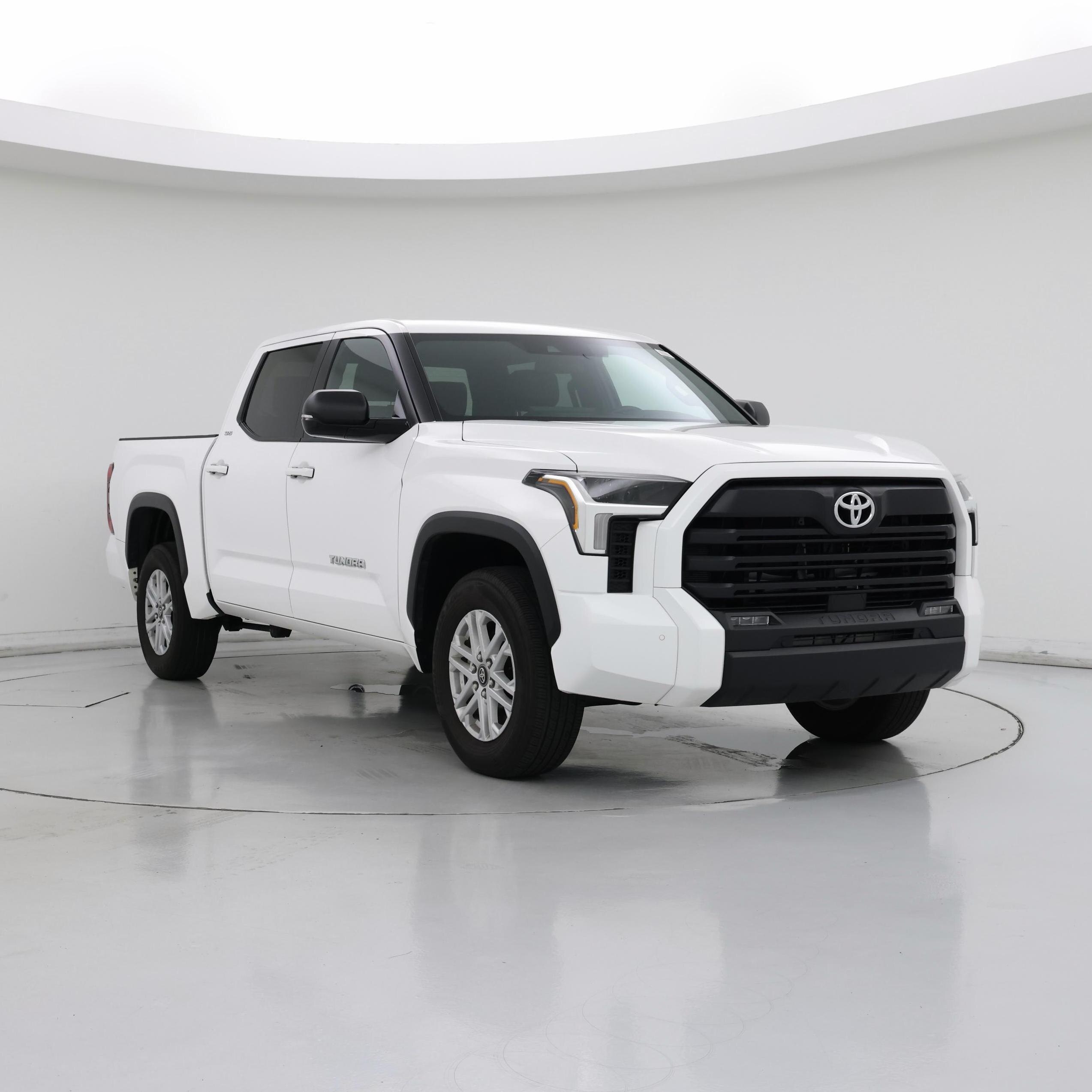 White 2025 Toyota Tundra Pickup Truck Four-Wheel Drive Automatic