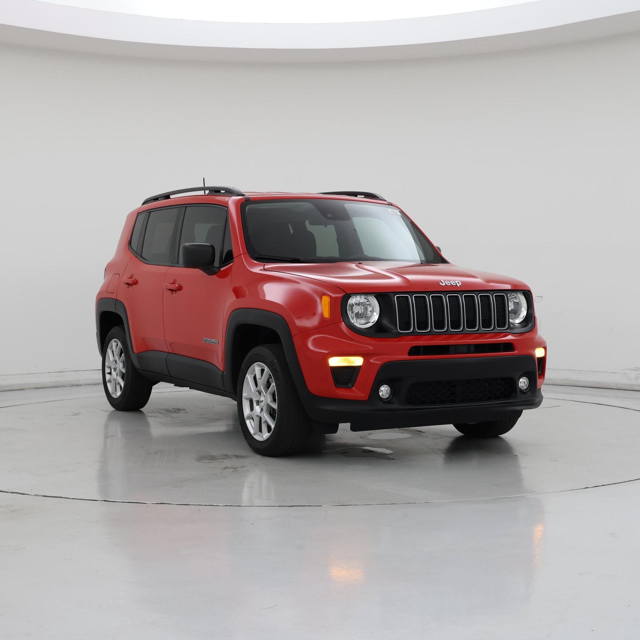 Red 2022 Jeep Renegade SUV / Crossover Four-Wheel Drive Automatic