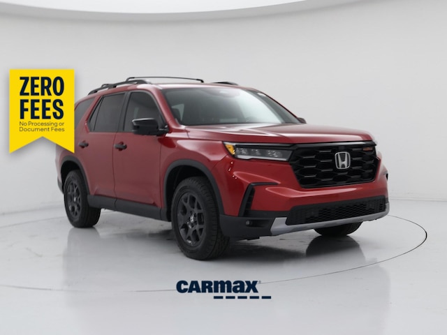 Red 2025 Honda Pilot TrailSport AWD SUV / Crossover All-Wheel Drive Automatic