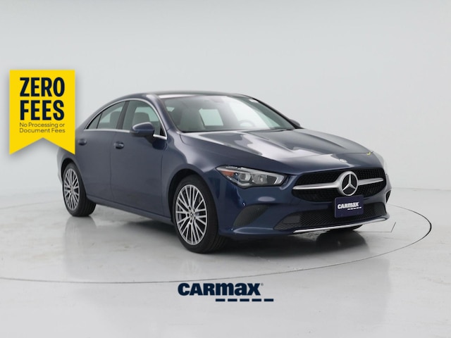 Blue 2020 Mercedes-Benz CLA 250 4MATIC Coupe All-Wheel Drive Automatic