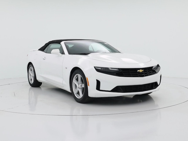 White 2023 Chevrolet Camaro 1LT Convertible RWD Convertible Rear-Wheel Drive Automatic