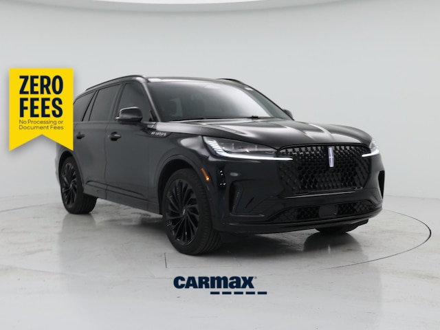 Black 2025 Lincoln Aviator Reserve RWD SUV / Crossover Rear-Wheel Drive Automatic