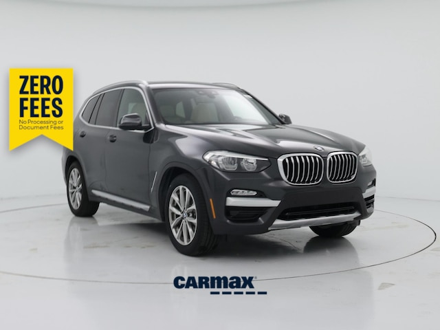 Gray 2019 BMW X3 SUV / Crossover Rear-Wheel Drive Automatic