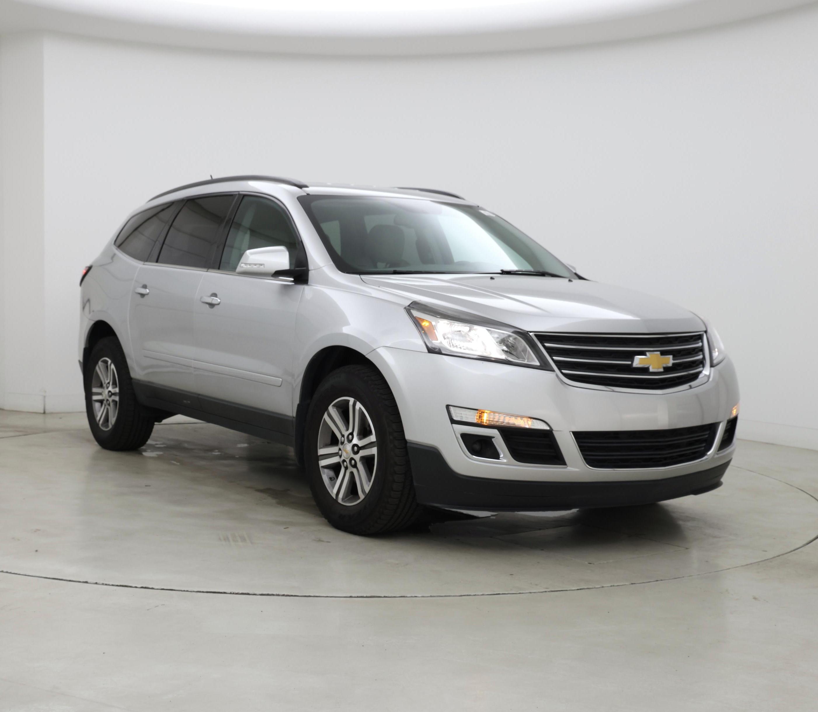 Silver 2017 Chevrolet Traverse SUV / Crossover Front-Wheel Drive Automatic