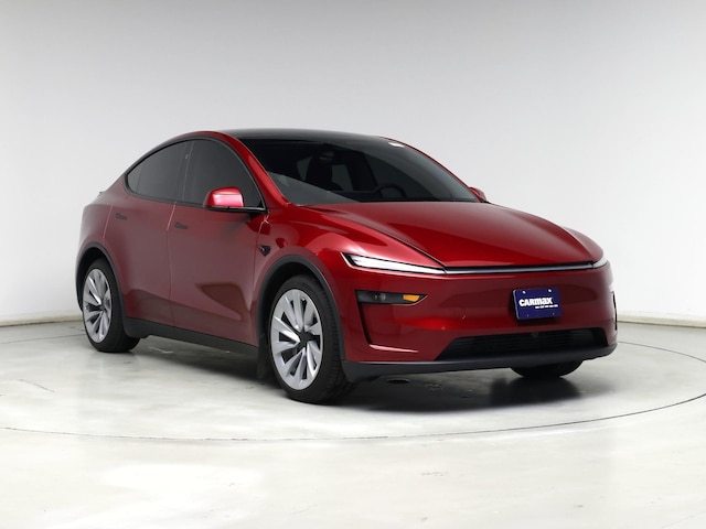 Red 2026 Tesla Model Y Long Range AWD SUV / Crossover All-Wheel Drive Automatic