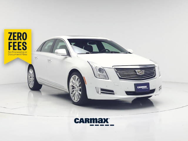 White 2016 Cadillac XTS Platinum AWD Sedan All-Wheel Drive Automatic