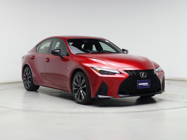 Red 2025 Lexus IS 350 F Sport AWD Sedan All-Wheel Drive Automatic