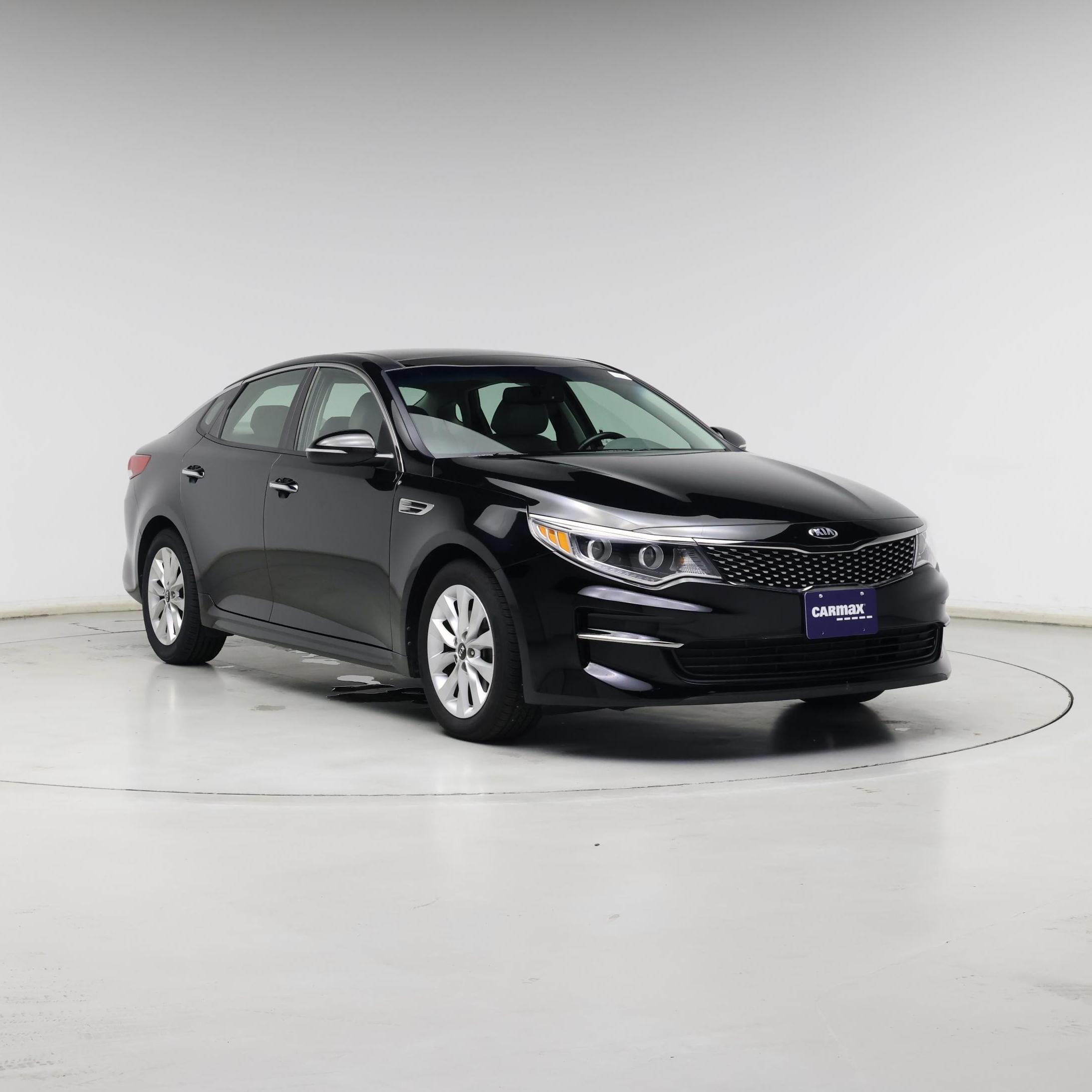 Black 2016 Kia Optima EX Sedan Front-Wheel Drive Automatic