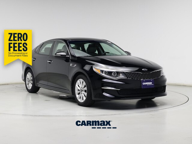 Black 2016 Kia Optima EX Sedan Front-Wheel Drive Automatic