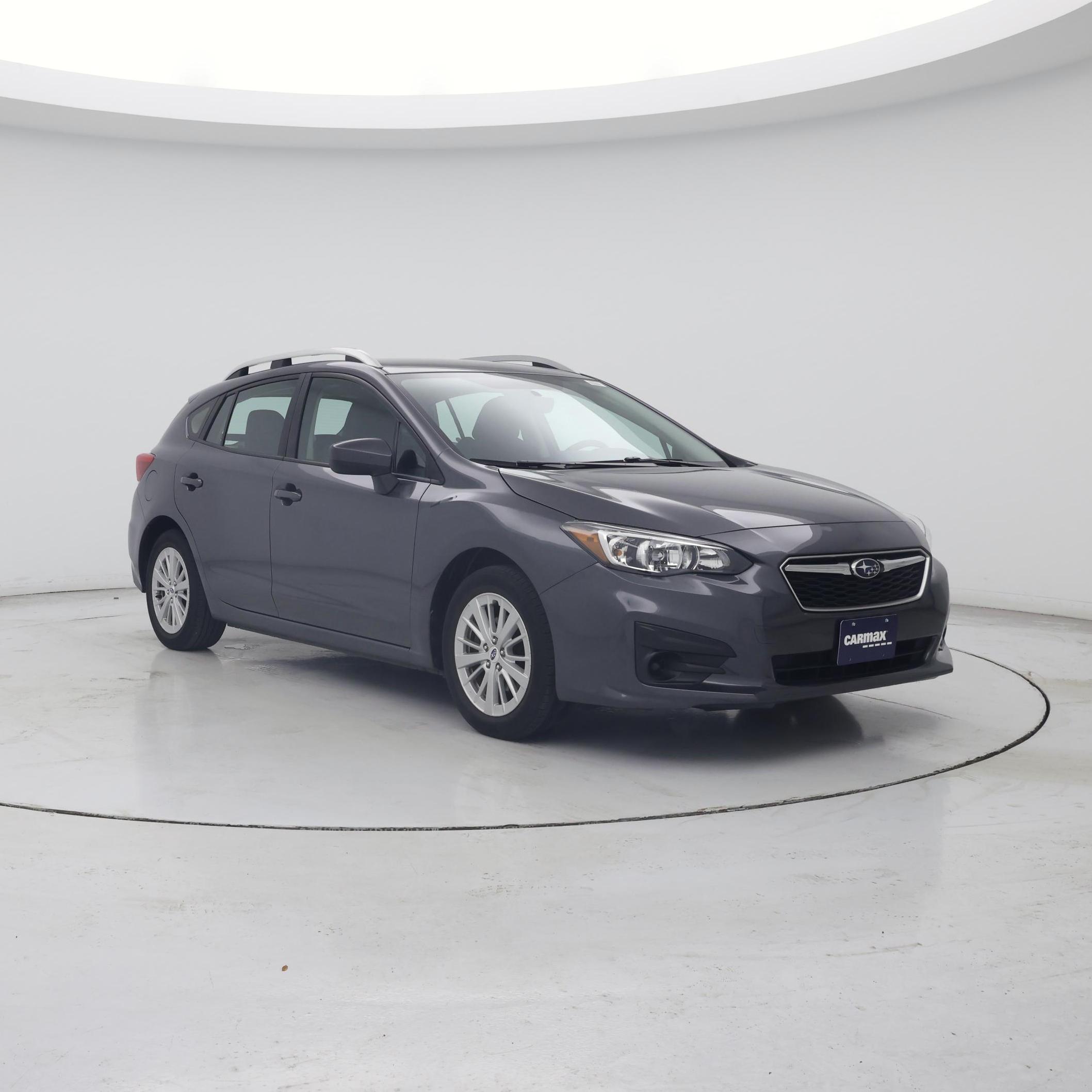 Gray 2018 Subaru Impreza Hatchback All-Wheel Drive Automatic