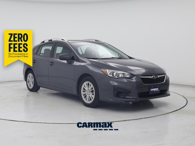 Gray 2018 Subaru Impreza Hatchback All-Wheel Drive Automatic