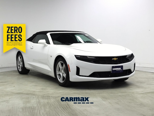 White 2020 Chevrolet Camaro 1LT Convertible RWD Convertible Rear-Wheel Drive Automatic