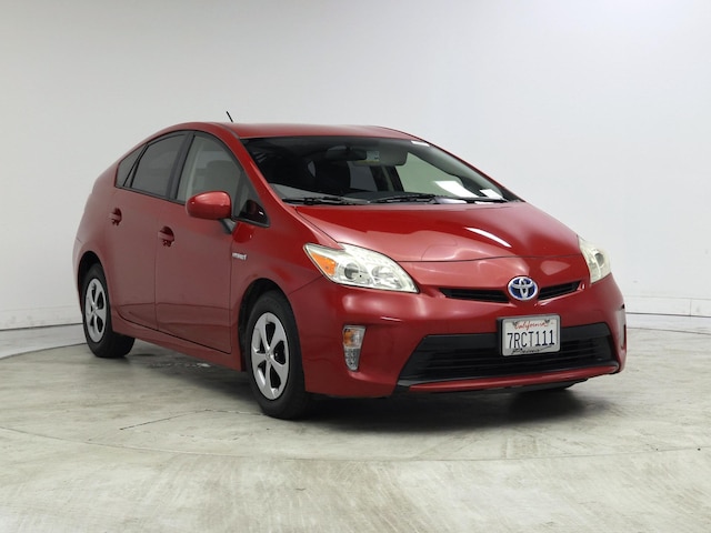 Red 2015 Toyota Prius Two Hatchback Front-Wheel Drive Automatic
