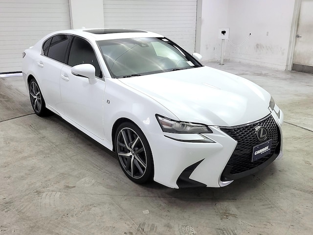 White 2018 Lexus GS 350 F Sport RWD Sedan Rear-Wheel Drive Automatic