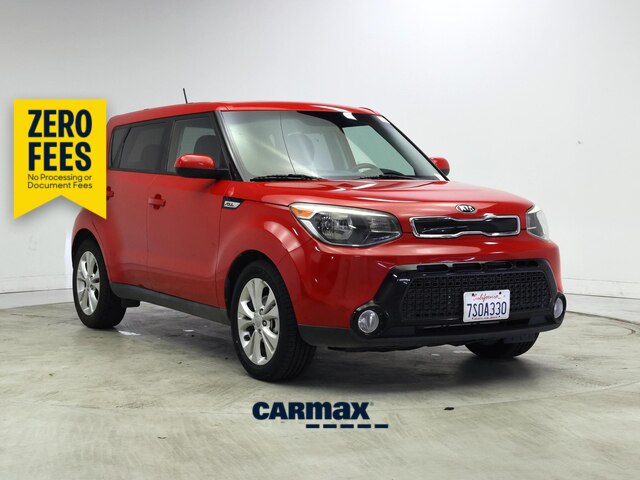 Red 2016 Kia Soul Wagon Front-Wheel Drive Automatic