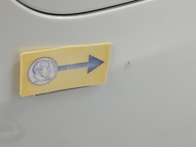 Rear Cosmetic Imperfection