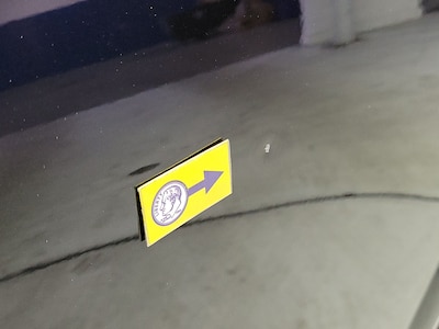 Rear Door Driver Side Cosmetic Imperfection