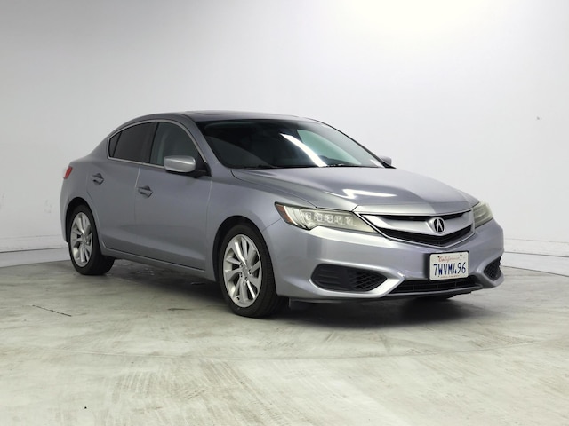 Silver 2017 Acura ILX FWD with Premium Package Sedan Front-Wheel Drive Automatic