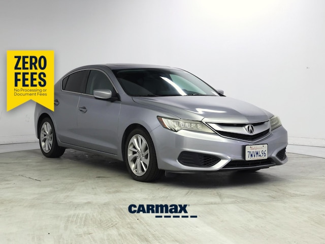 Silver 2017 Acura ILX Sedan Front-Wheel Drive Automatic