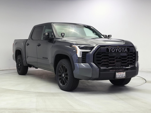Gray 2025 Toyota Tundra Limited CrewMax Cab 4WD Pickup Truck Four-Wheel Drive Automatic