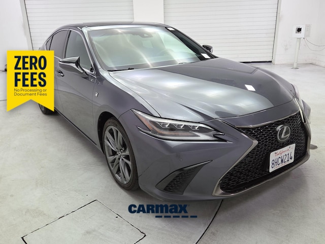 Gray 2019 Lexus ES 350 F Sport FWD Sedan Front-Wheel Drive Automatic