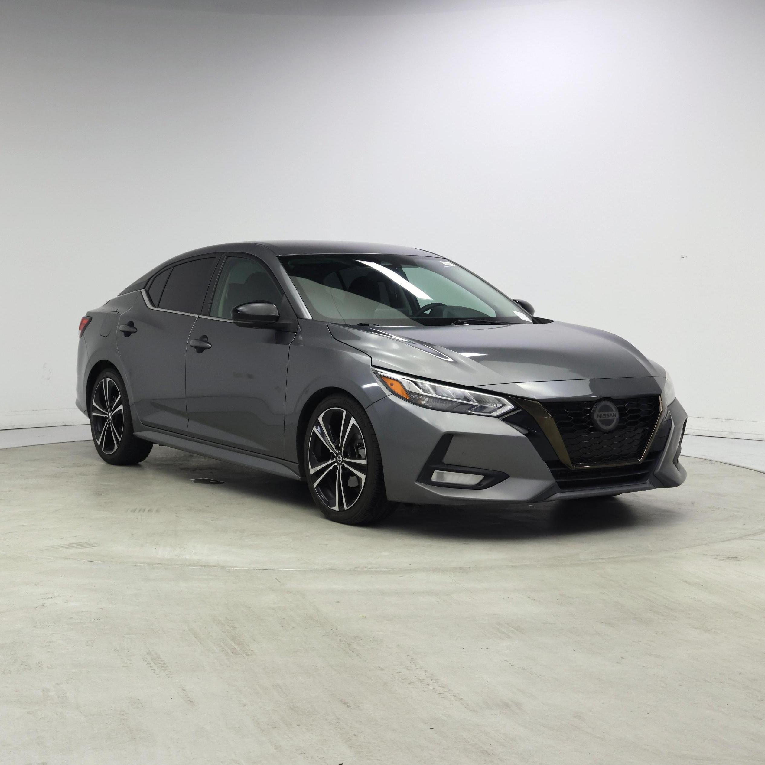 Silver 2020 Nissan Sentra Sedan Front-Wheel Drive Automatic