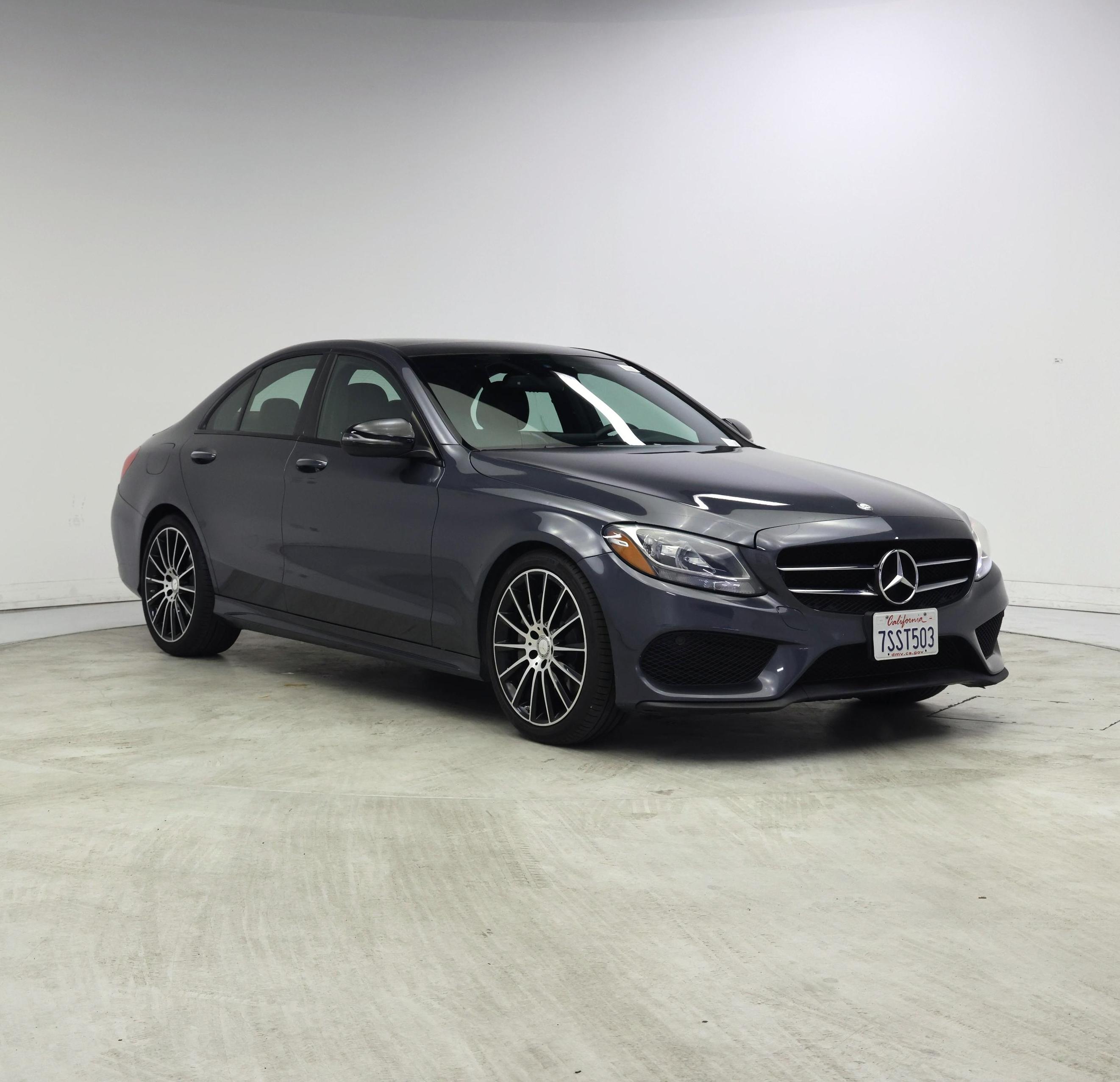 Gray 2016 Mercedes-Benz C-Class Sedan  Automatic