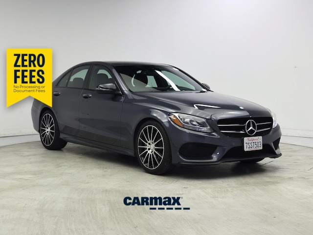 Gray 2016 Mercedes-Benz C-Class Sedan Automatic