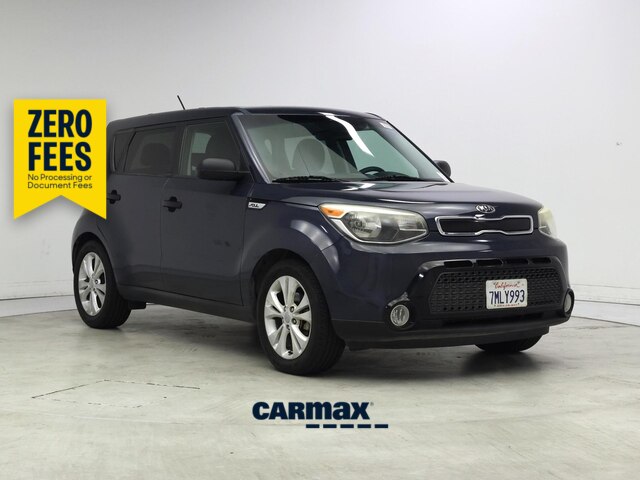 Blue 2016 Kia Soul + Wagon Front-Wheel Drive Automatic