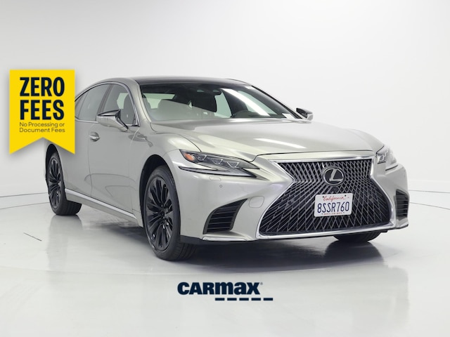 Silver 2020 Lexus LS Sedan All-Wheel Drive Automatic