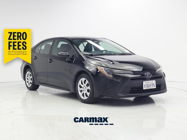 Black 2024 Toyota Corolla Sedan Front-Wheel Drive Automatic
