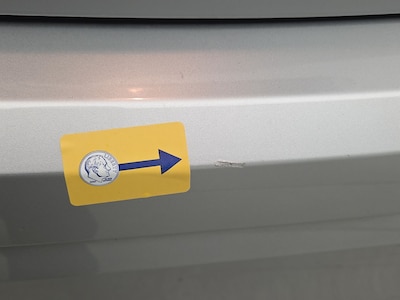 Bumper Rear Cosmetic Imperfection